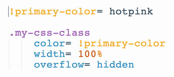 diagram of sass syntax code